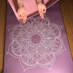 مت تی پی ای بنفش طرح ماندالا سقید