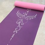 مت یوگا تی پی ای بنفش طرح ققنوس